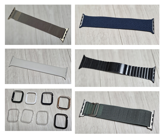 애플워치7 에르메스 45mm 스테인레스 LTE최저가로 판매합니다 (정품스트랩 다수 포함) 이미지