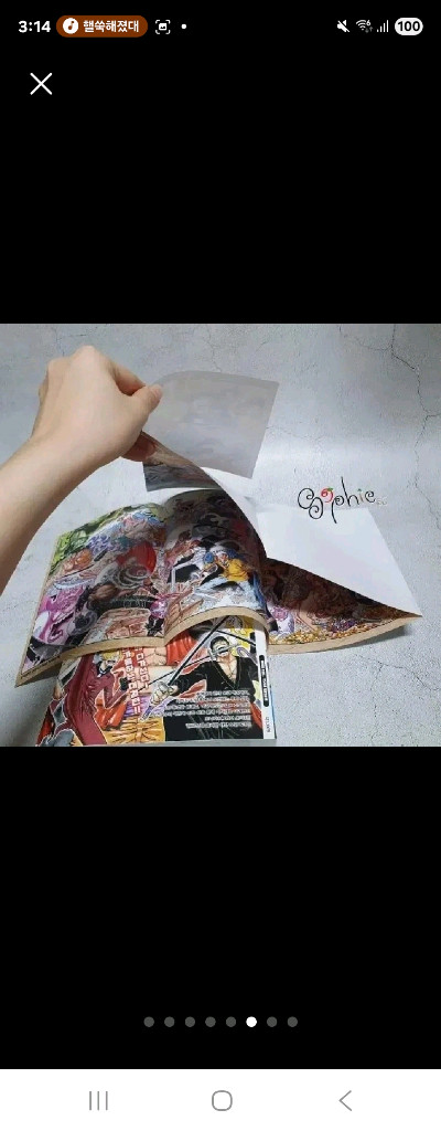 원피스 비브르카드&바인더,코믹챔프 2021.24호 팜--5