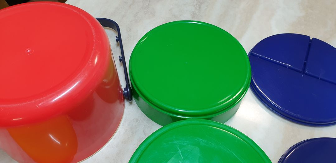 레트로 피크닉 도시락통--8