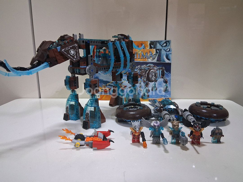 레고 키마의전설 70145 마울라의 아이스 메머드 스톰퍼--1