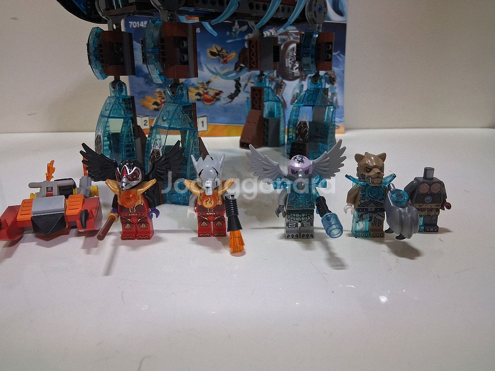 레고 키마의전설 70145 마울라의 아이스 메머드 스톰퍼--2