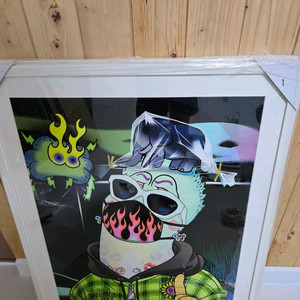 아티스트 송민호 [OHNIM] 치피 NFT 프로젝트 실물 아트피스 작품 액자 이미지