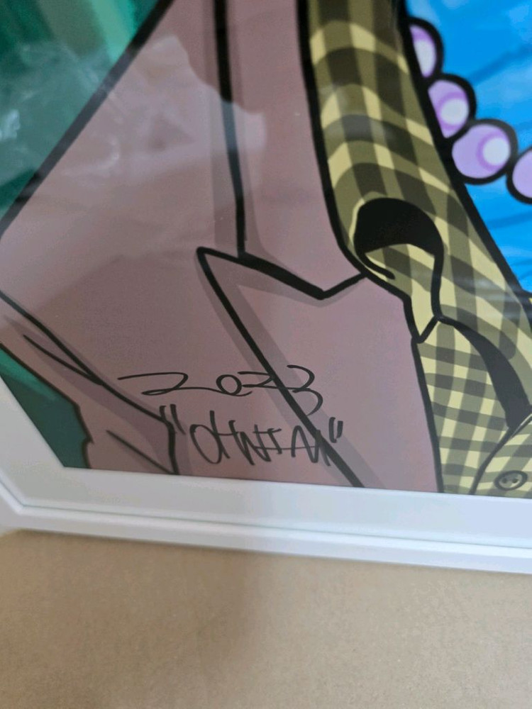 아티스트 송민호 [OHNIM] 치피 NFT 프로젝트 실물 아트피스 작품 액자 이미지