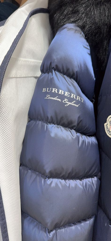 버버리 여성 롱패딩 L사이즈 이미지