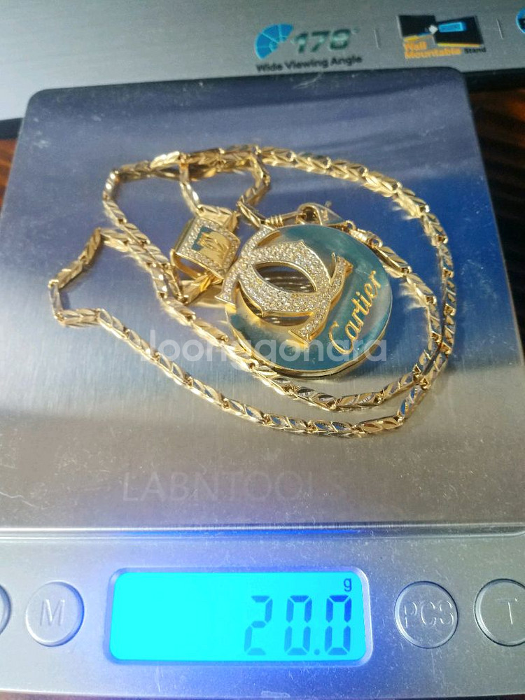 까00014k엘로우골드 목걸이(20g)45cm--4