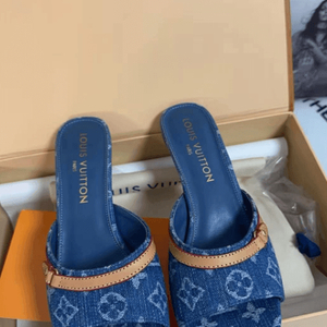 [루이;비통] 새상품 / 네오 리바이벌 데님샌들 / 약 240 사이즈