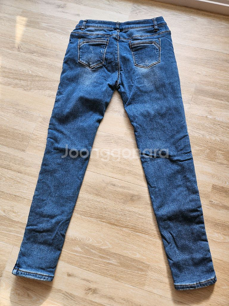 기모 안감 데님청바지 165--1