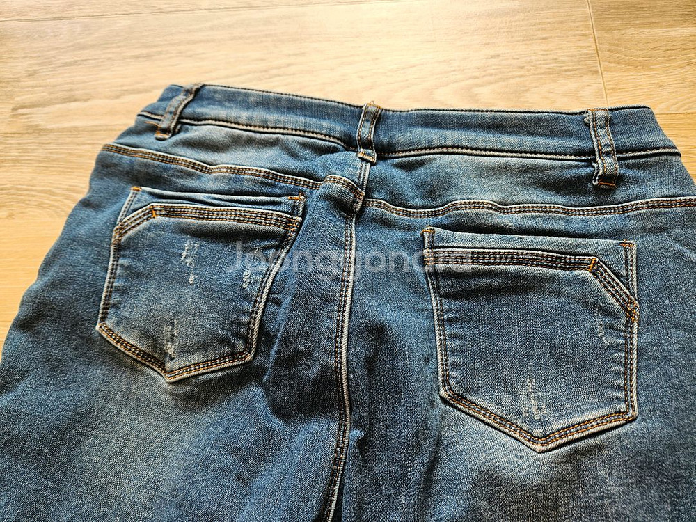 기모 안감 데님청바지 165--3