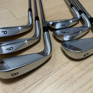 데이비드 싱글랭스 원랭스 5-p 6아이언 민트급!!