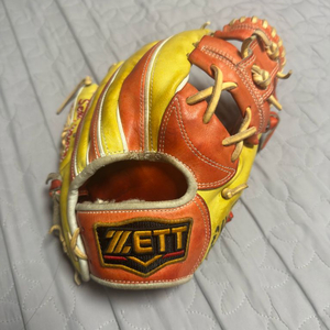초급처 ZETT 제트 프로스테이터스 내야 오더 야구 글러브