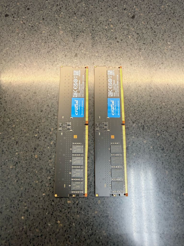 DDR5 32Gb 5600MHz 메모리 2개 세트 이미지