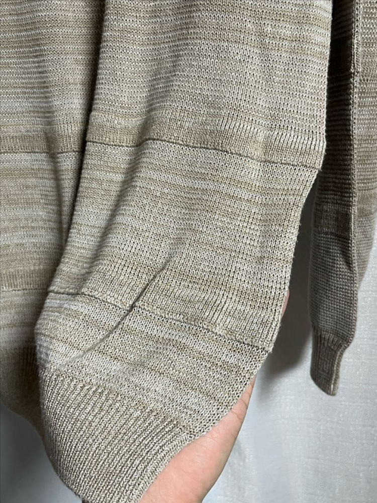 공용 인사일런스 그라데이션 와플 니트 스웨터 M 이미지