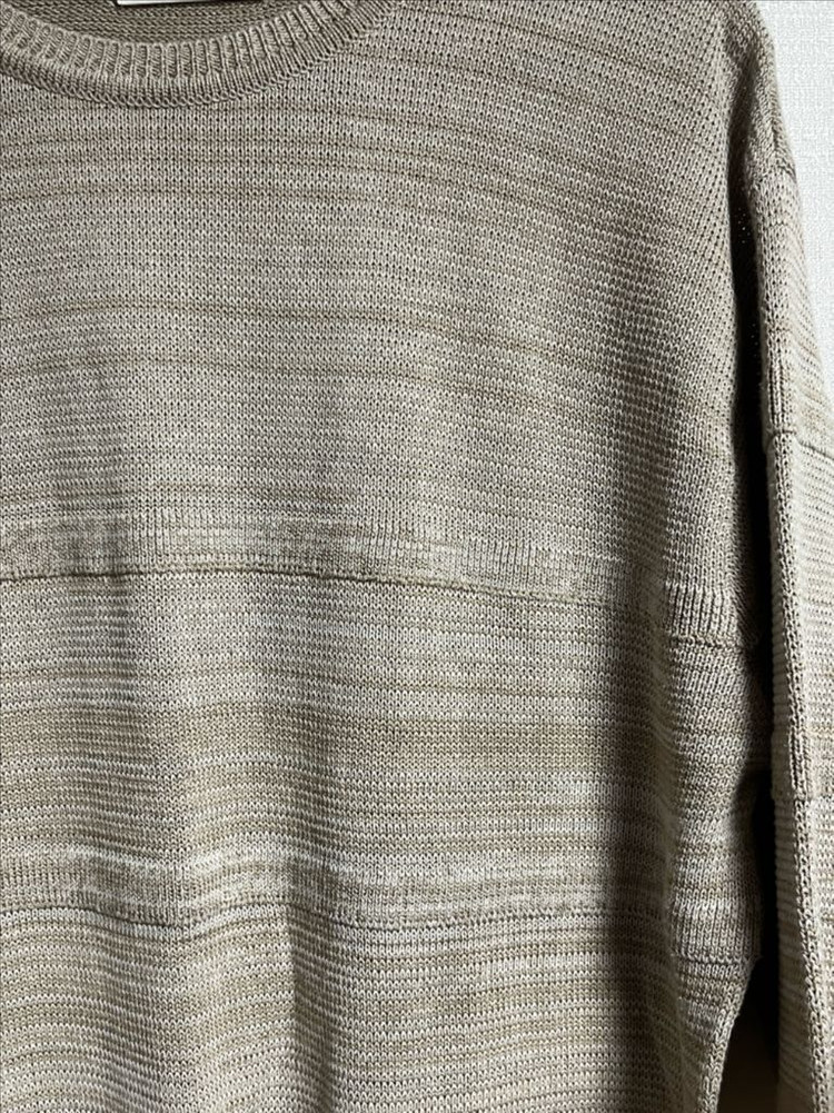 공용 인사일런스 그라데이션 와플 니트 스웨터 M 이미지