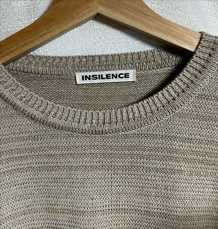 공용 인사일런스 그라데이션 와플 니트 스웨터 M 이미지