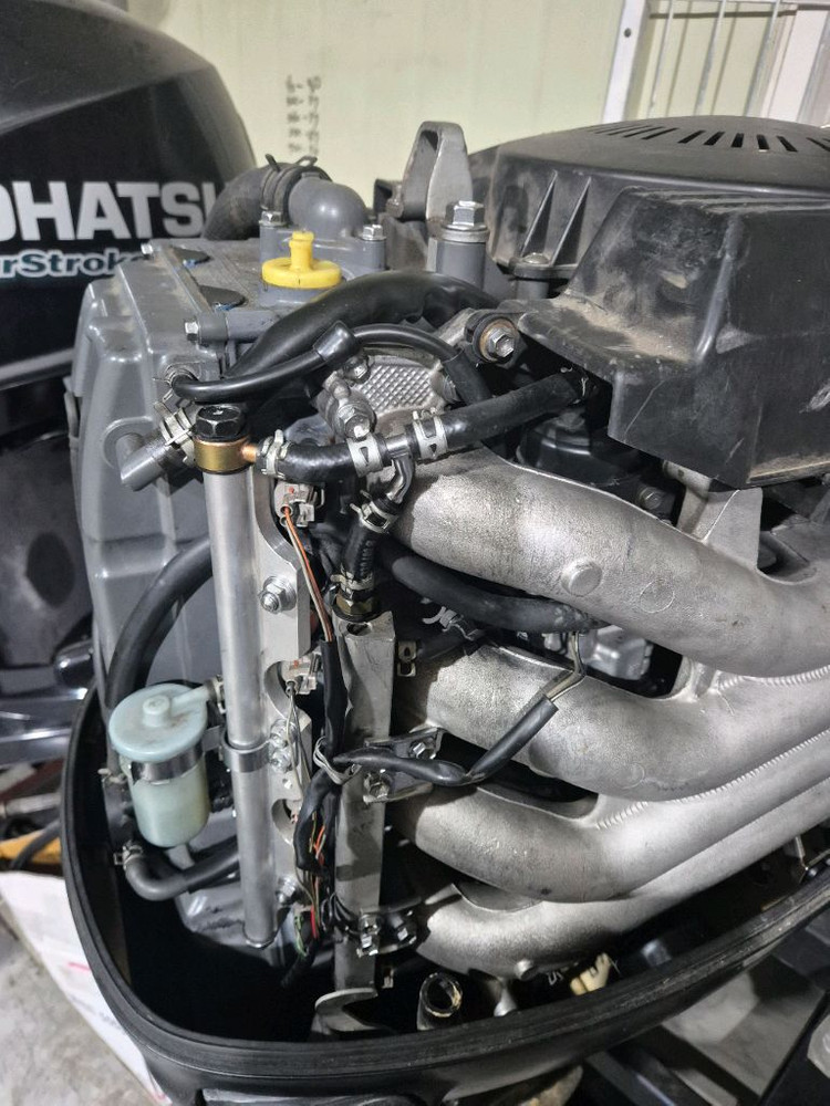 스즈키 선외기 엔진 140마력 부품용(시동O) 이미지