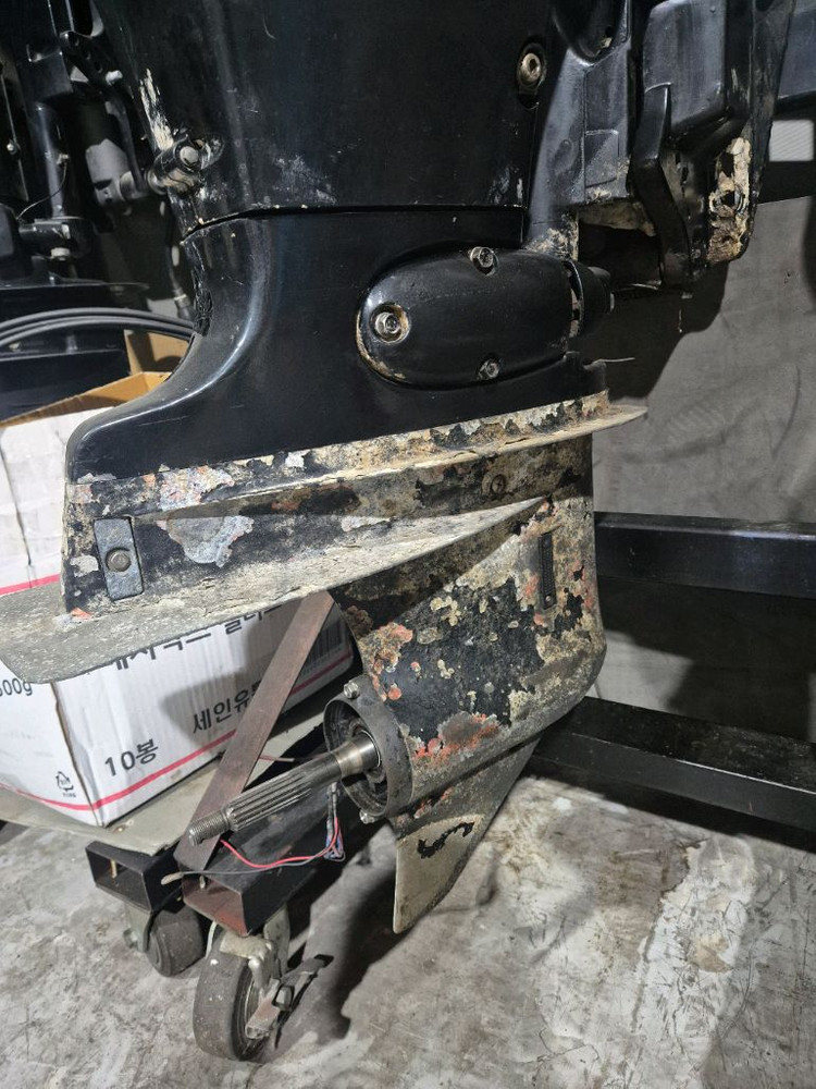 스즈키 선외기 엔진 140마력 부품용(시동O) 이미지