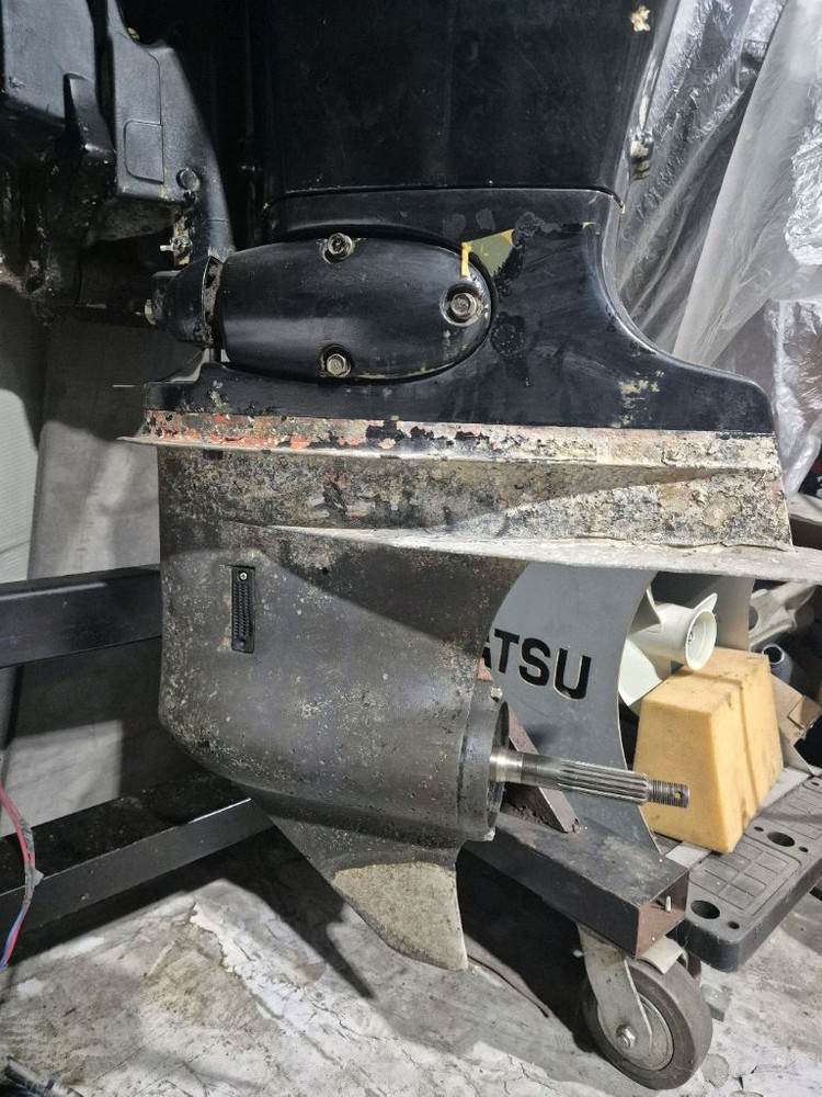 스즈키 선외기 엔진 140마력 부품용(시동O) 이미지