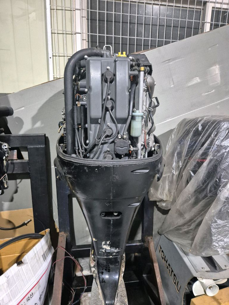 스즈키 선외기 엔진 140마력 부품용(시동O) 이미지