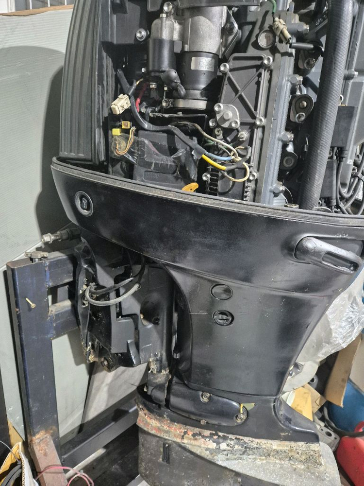 스즈키 선외기 엔진 140마력 부품용(시동O) 이미지