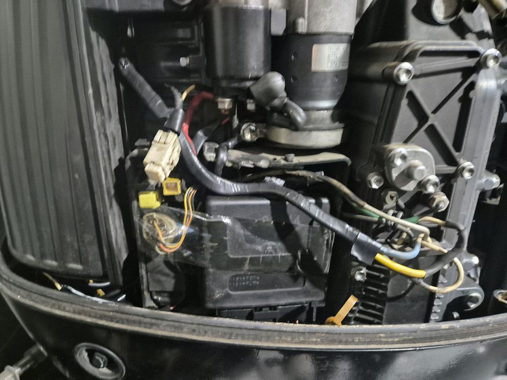 스즈키 선외기 엔진 140마력 부품용(시동O) 이미지