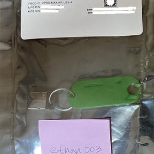 코그넥스(COGNEX) VPRO-MAX-KR-USB-4 비전 프로 동글 락키 새제품 미개봉