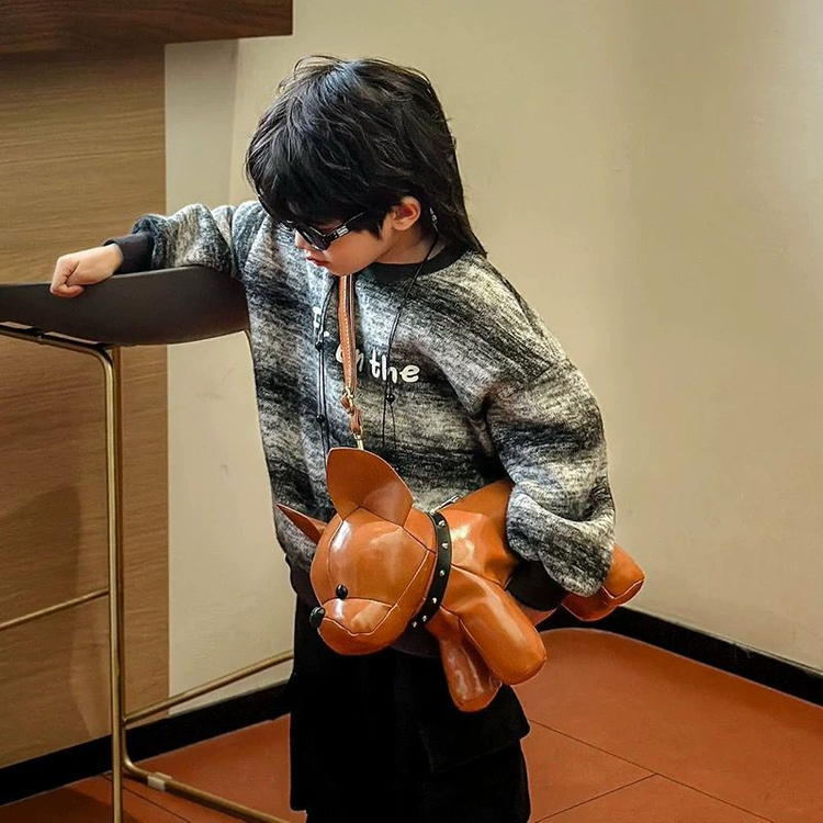 율이 강아지 모양 크로스백 이미지