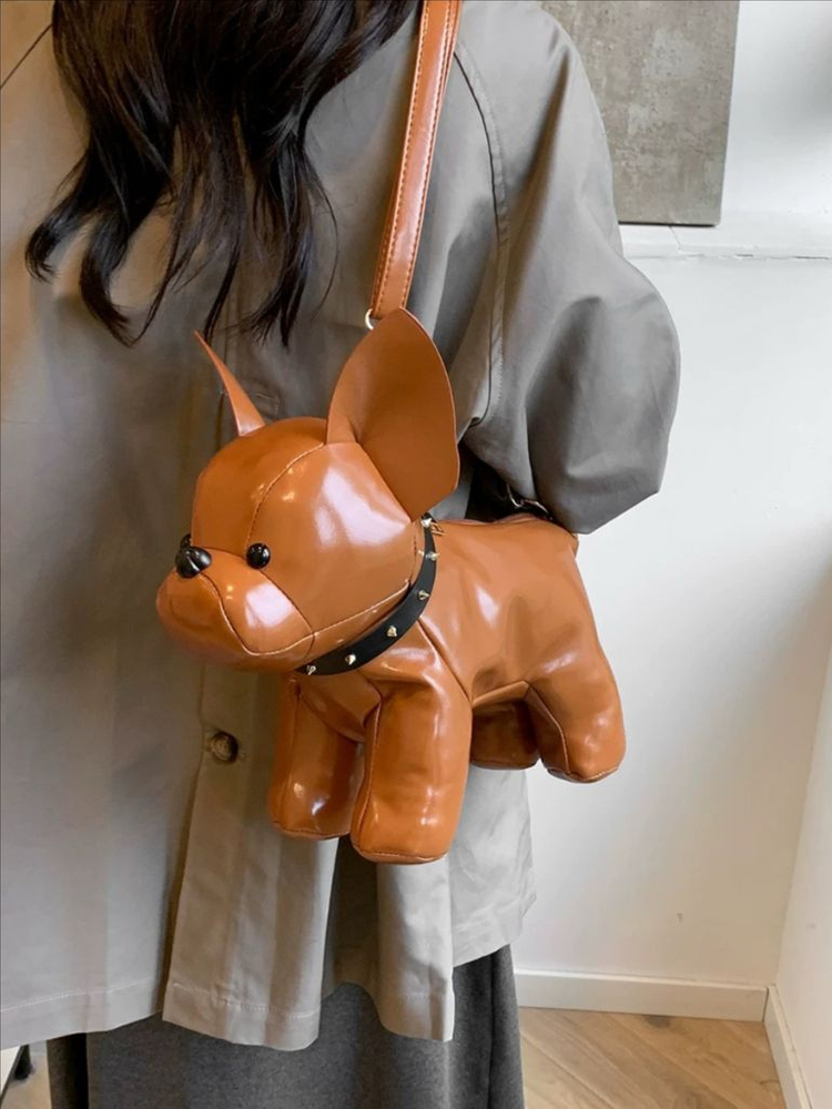 율이 강아지 모양 크로스백 이미지