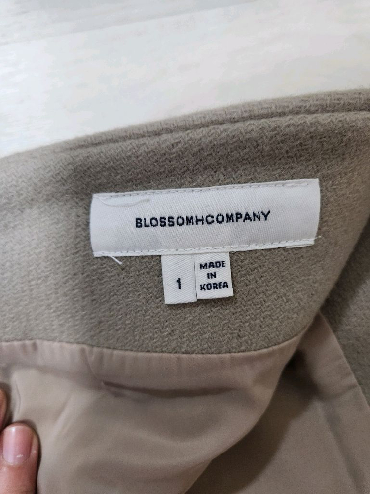 블로썸 블러썸 에이치컴퍼니 울 미니 스커트--3