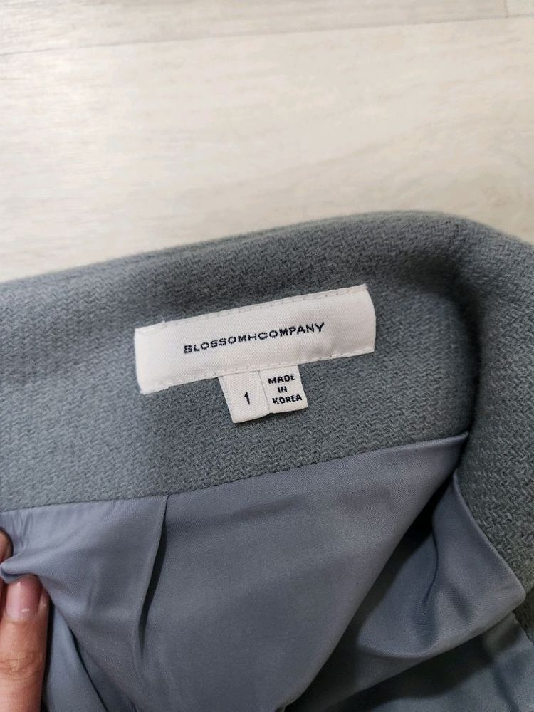 블로썸 블러썸 에이치컴퍼니 울 미니 스커트--6