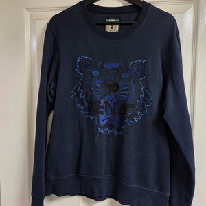 정품 겐죠 타이거맨투맨 네이비 L사이즈 판매합니다