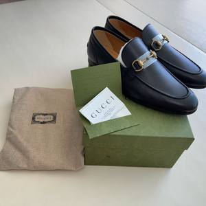 구찌 레더 홀스빗 로퍼 새상품 406994 사이즈 7