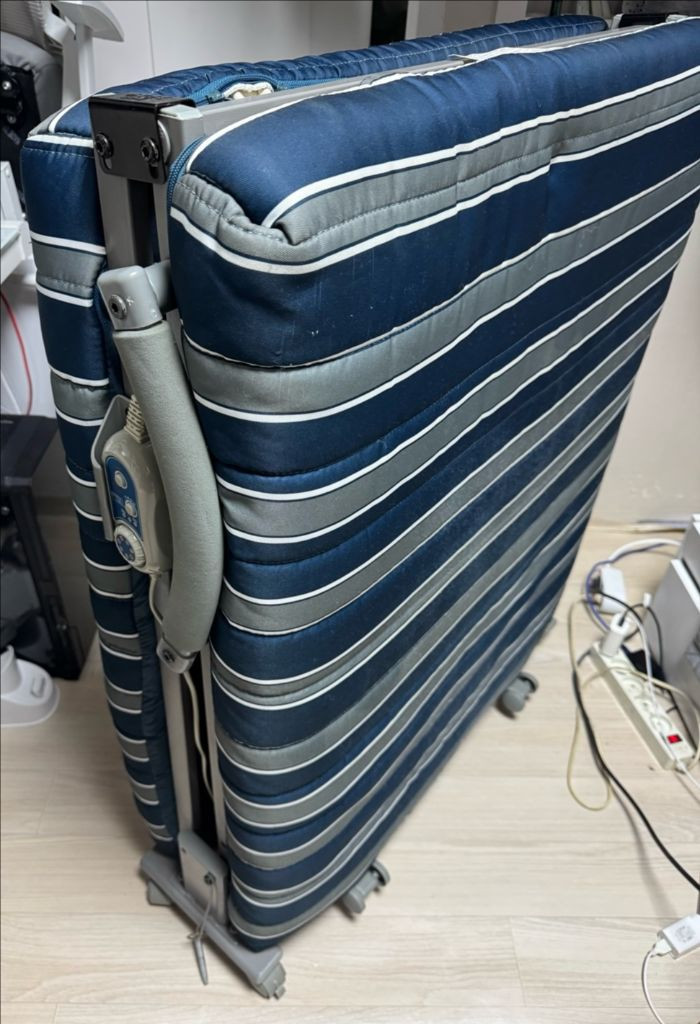 온열식 라꾸라꾸 1인용 침대--1