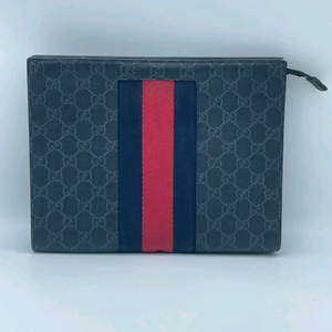 [ 정품 ] 구찌 웹 삼선 GG 수프림 클러치백, 최저가