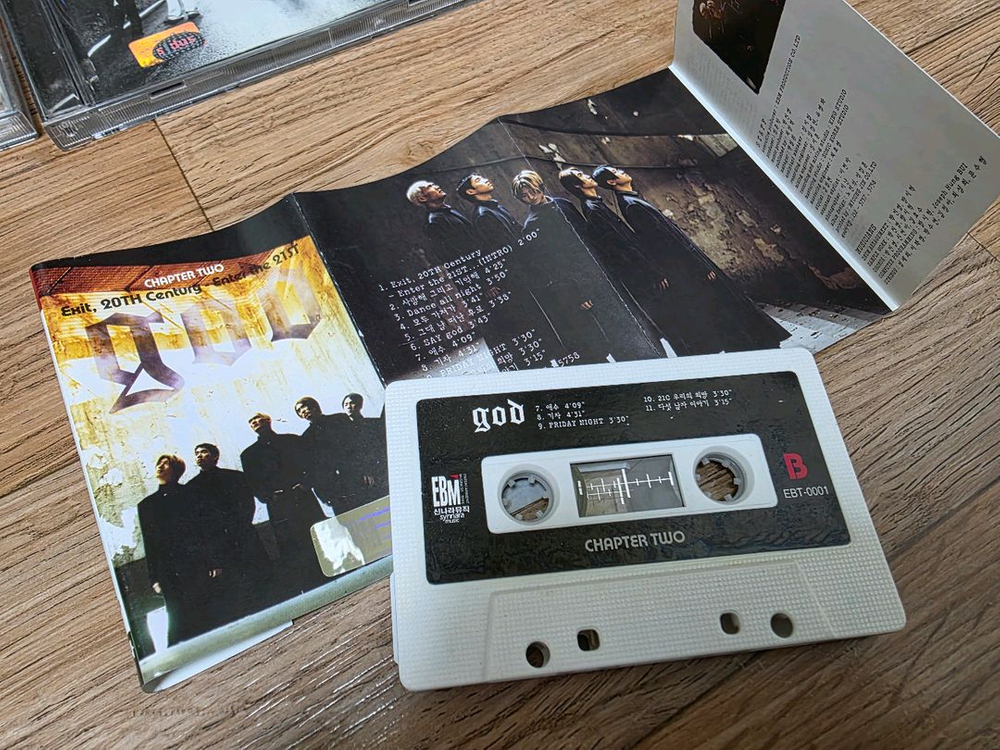 GOD 지오디 카세트 테이프 2집 +지오디 CD 2장--3