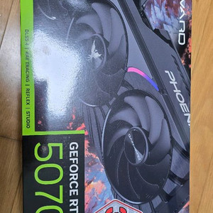 Gainward rtx 5070ti 16gb 미개봉