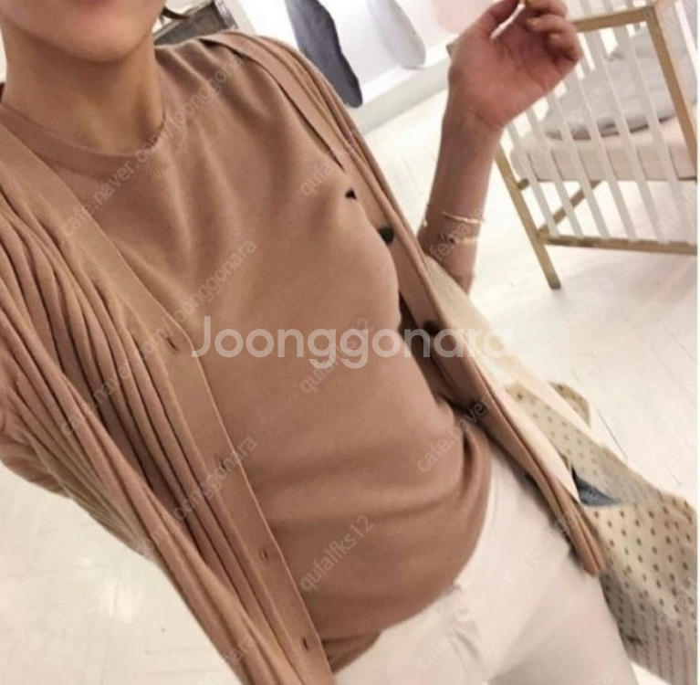 유메르 캐시미어 골지 니트 가디건 인디핑크, 유메르 캐 시미어 가디건, 유메르 가디건--2