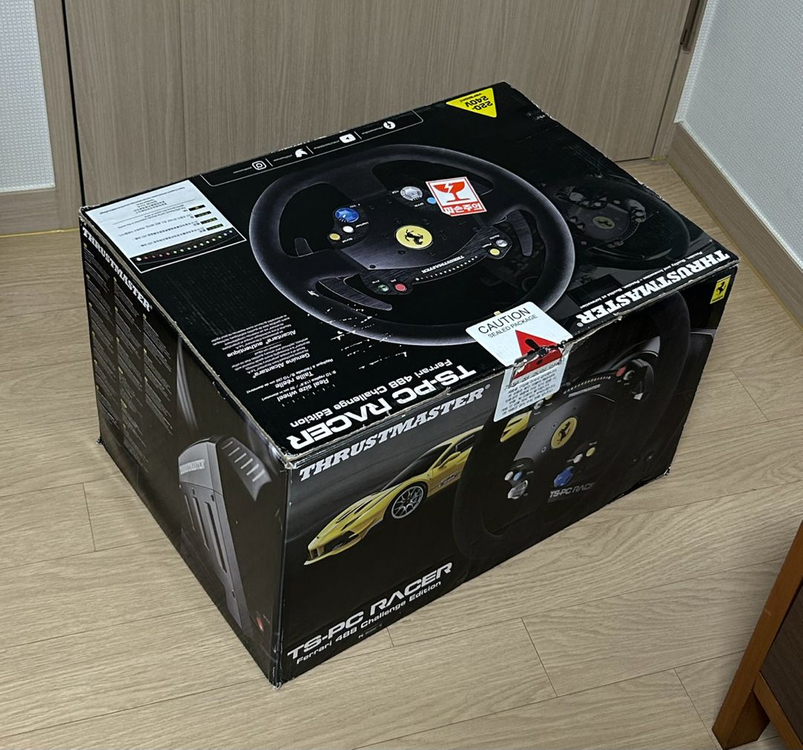 트러스트마스터 ts-pc 레이싱휠 베이스--4