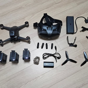 DJI FPV(배터리 3개) 콤보 세트 정리합니다 [ 레이싱 드론 ]