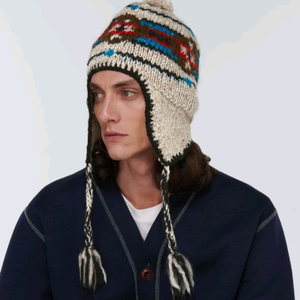 준야와타나베 맨 junya watanabe man 자미로콰이 이어플랩 비니 모자