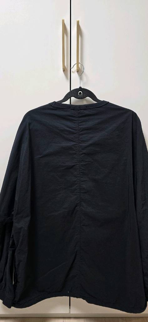 스톤아일랜드 21FW 나슬란 크루넥 오버셔츠 블랙 [XL]--1