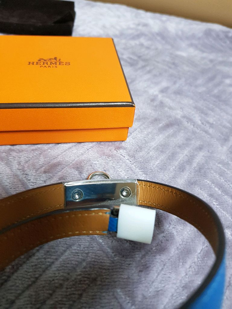 에르메스 리발 더블투어 팔찌--1