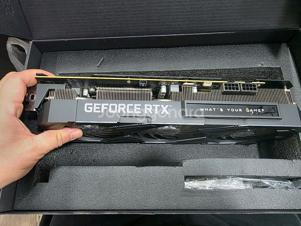 GALAX 3080 EX GAMER 블랙 판매--2