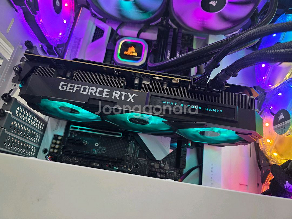 GALAX 3080 EX GAMER 블랙 판매--5