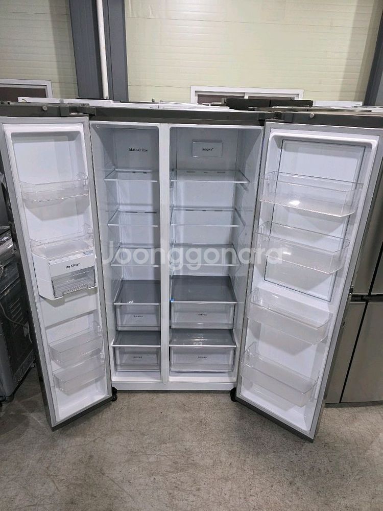 무료배송설치, 2022년, 엘지 652리터 양문형냉장고--5