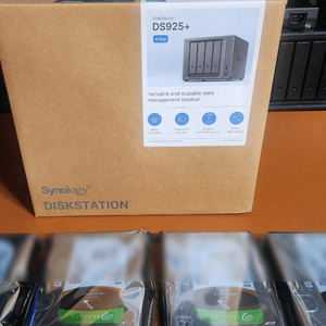 시놀로지 DS925+[미개봉품] 아이언울프 40TB