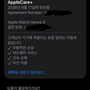 애플워치 시리즈9 스테인리스실버 45mm