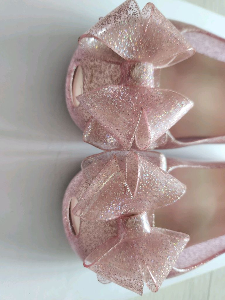 빔보빔바 핑크 글리터 여아구두 슈즈 180--1