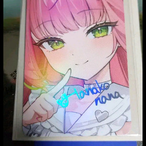 스텔라이브 초코하임 하나코 나나 시크릿 포카 팔아요