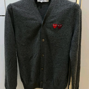 꼼데가르송 더블패치가디건 M