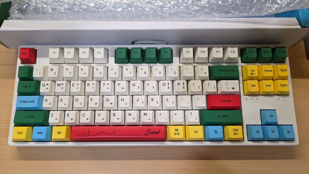 앱코 KN35BT 서울 무접점, 팜레스트 포함 이미지